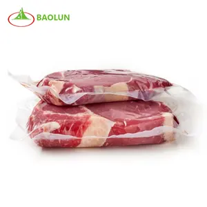اللحوم المجمدة من الدرجة الغذائية ، مخصصة لأكياس تعبئة اللحوم البلاستيكية PA PE بالتفريغ