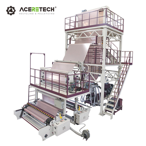 CM-L35 150-400mm ba lớp nhựa LDPE + LLDPE bao bì túi thổi phim giá máy HDPE PVC Pet PP PA ABS EVA khả năng - Product Image 1