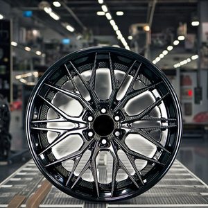 ขอบล้อรถโดยสารสี<span class=keywords><strong>ดำ</strong></span><span class=keywords><strong>เงา</strong></span>งามแบบกำหนดเองใหม่5X114.3 5X112 5X120 5X130สำหรับ Mustang Chevrolet - Product Image 4