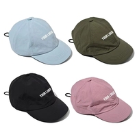 Gorra de Béisbol Deportiva de Nylon Suave para Exteriores, Estilo Urbano, Ligera, de Secado Rápido y Transpirable con Cordón Ajustable