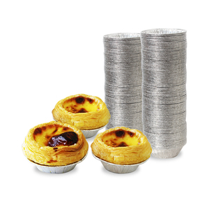 250 cái/gói Tart Chảo dùng một lần Mini Egg Tart khuôn mẫu cho nướng - Product Image 1
