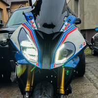 Emark-Faro LED para Motocicleta, Decodificador Integrado S1000RR, Iluminación LED de Haz Alto y Bajo para BMW 2015-2018 S1000