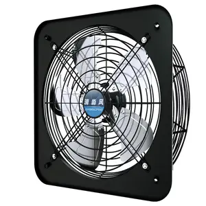 Ventilateur d'extraction industriel mural ou sur fenêtre, AC 110V/230V AC, de haute qualité, à flux axial, longue durée de vie