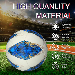 Balón de Fútbol Personalizado de Primera Calidad, Termosellado, Tamaño 5, Nuevo, Cuero TPU, Pelota de Fútbol - Product Image 5