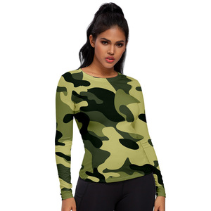 Camiseta de manga larga con estampado de camuflaje 3D, ropa deportiva para hombre, venta al por mayor, envío directo a granel, camiseta personalizada para Wish Ebay Shopify - Product Image 3