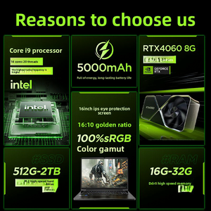 Nuevo Portátil para Juegos <span class=keywords><strong>Intel</strong></span> <span class=keywords><strong>I9</strong></span> 2026 de 16 Pulgadas Ultrafino de 14 mm con RTX4060, SSD de 2 TB, 32 GB, Batería de 5000 mAh - Product Image 6