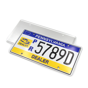 Placa de matrícula de metal de Canadá, placa de matrícula de aluminio personalizada de fábrica para <span class=keywords><strong>coche</strong></span> - Product Image 2