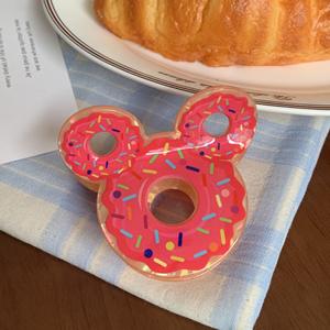 Pinza de Pelo con Diseño de Tiburón Donut Adorable, Sujetador de Cola de Caballo con Diseño Realista de Comida, Accesorio Elegante para el Cabello para Mujer, Venta al por Mayor - Product Image 6