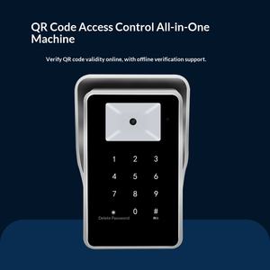 गुंगबाओ वाटरप्रूफ चांदी/ब्लैक मोबाइल फोन ऑल-इन-वन इंडक्शन कार्ड स्वाइप स्मार्ट एक्सेस कंट्रोल सिस्टम विजिटर पासवर्ड क्यू - Product Image 3