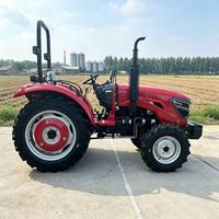 Tractores multifuncionales con tracción en las cuatro ruedas de 60 HP, 70 HP, 80 HP con motor diésel pequeño, los modelos más vendidos, para jardines y granjas.
