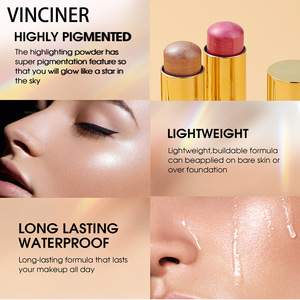 Ultra Shimmer Highlighter Stick Smooth Cream Texture Face <b>Illuminator</b> - Product Image 2