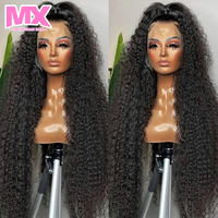 Pelucas de Cabello Humano con Frente de Encaje Completo HD al por Mayor, Pelucas de Cabello Humano Brasileño Virgen Baratas, Pelucas con Frente de Encaje Rizado para Mujeres Negras