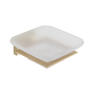 Set di 6 <span class=keywords><strong>Accessori</strong></span> per Bagno in Oro Spazzolato, Design Quadrato, Montaggio a Parete - Product Image 6