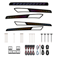 Kit d'éclairage ambiant LED 64 couleurs Galaxy pour VW Golf 7 2014-2021, ajustement OEM, ensemble complet pour amélioration intérieure
