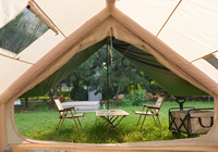 Commande en gros nouveauté Pro Series 6.3 ㎡ tentes gonflables avec auvent étendu résistant aux UV