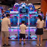 Machine de jeu pousse-pièces directe usine, produit pour parcs d'attractions, centres de jeux et attractions rapides, machine d'arcade en fer