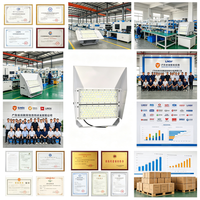 Éclairage LED de haute qualité pour sites sportifs, intérieur/extérieur, étanche IP66, projecteur LED 100w 200w 300w 400w, lampes solaires