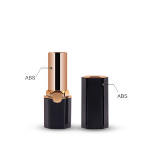 Kosmetik tabung lipstik hitam kosong, wadah tabung lipstik kosong mewah, tubo de batom dapat diisi ulang kotak kosong dan tabung - Product Image 4