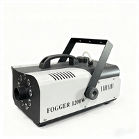 Meilleures ventes : Générateur de fumée intense 1200W LED avec télécommande et contrôle DMX512, multicolore, construction en fer, AC110-220V
