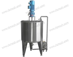 400 Liter fruit juice mixer 2.2kw motor | 0~3000rpm high shear mixer for juice syrup blending