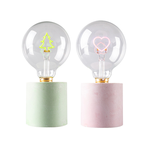 Bán hot chất lượng cao sản xuất phim hoạt hình bóng đèn trang trí bán buôn tùy chọn bóng đèn màu Dimmable <span class=keywords><strong>LED</strong></span> bóng đèn dây tóc - Product Image 4