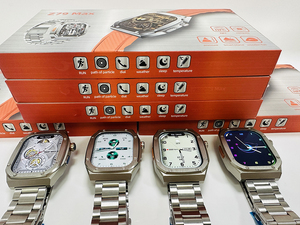 2024 z79 max montre intelligente pour hommes 460mah plus grande capacité batterie en veille IP68 étanche <span class=keywords><strong>boussole</strong></span> NFC Z79 max Ultra - Product Image 3