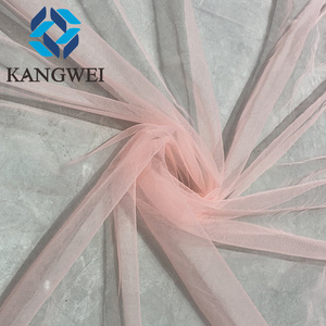 2022 diseño de moda de alta calidad 100% Red de nailon Color blanco tela de tul rollo de tul tela suave - Product Image 4
