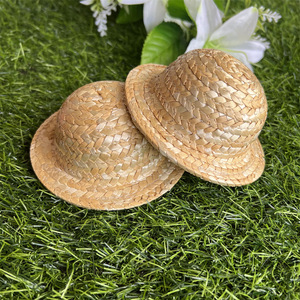 <span class=keywords><strong>หมวก</strong></span>ฟางทรงคาวบอยขนาดเล็กงานแฮนด์เมด16ขนาดอุปกรณ์สำหรับสัตว์เลี้ยงสำหรับเด็กสุนัขแมว - Product Image 1