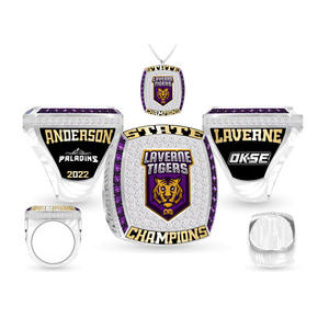 Bagues de mariage personnalisées <span class=keywords><strong>pas</strong></span> chères avec pierre naturelle plaquée or en alliage pour les occasions de fête - Product Image 2