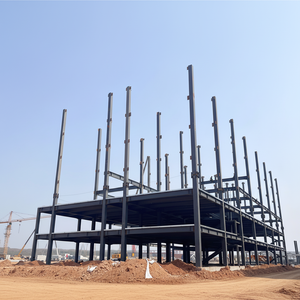 การก่อสร้างโครงการแบบครบวงจรสำหรับการก่อสร้างอาคารอุตสาหกรรมโกดังเหล็กตอบสนองได้ทันที - Product Image 3