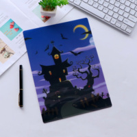 Carpeta de Archivo de Oficina en Forma de L, Duradera, de PP, Tamaño A4, Diseño Navideño de Santa Claus, Marca Yunman, Venta al Por Mayor