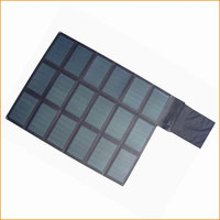 Panneau solaire pliable CIGS 40w 80w 210w, panneau solaire flexible pliable pour kit de panneau solaire portable