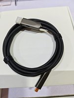 Câble Fibre Optique LinkJun TJ-A001 10M 8K 2.1 en Alliage de Zinc Plaqué Or pour Ordinateur de Voiture et HDTV avec Blindage Simple/Double