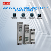 Fuente de alimentación conmutada LED serie Y DC12V 24V voltaje constante 25W-400W tipo único Triple 500W corriente máxima 2A 50Hz Industrial