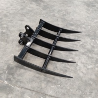 Accessoires pour mini-excavatrice domestique Hightop : godet, râteau, ripper, tarière – Prix abordable