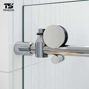 Porte de douche coulissante sans cadre de luxe <span class=keywords><strong>ENSON</strong></span>, directement de l'usine, en verre trempé, durable, moderne, étanche, pour salle de bain, garantie 5 ans - Product Image 6