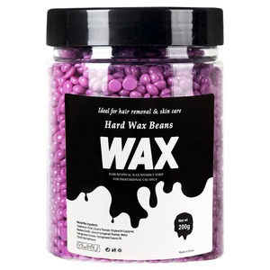 <span class=keywords><strong>Cera</strong></span> Depilatoria Profesional en Gránulos de Resina Mineral de 200g, Sin Papel, de Acción Rápida, con Miel - Product Image 3