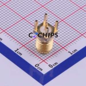 KH-SMA-KE-Z RF Coaxial Connector Through hole Component (THT) Connector Board-to-Board Inner Hole 1 6.2mm - Product Image 2