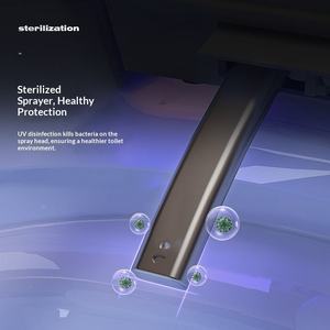 Nouveau modèle de toilette intelligente <span class=keywords><strong>Toto</strong></span> de grande taille en acier inoxydable, en forme d'œuf, avec bouclier en mousse, stérilisation, levage automatique du couvercle, télécommande - Product Image 2