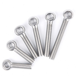 Anti-Corrosion DIN 444 <span class=keywords><strong>A4</strong></span>-80 En Acier Inoxydable Anneau Lien Oeil Boulon Fisheye Oeil Glisser Trou Boulon M5 à M16 SS314 Boulons - Product Image 5