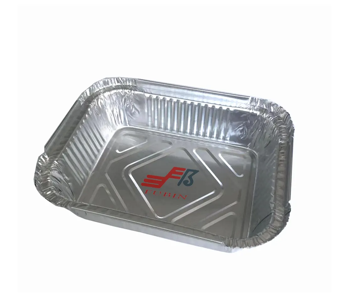 Wholesale Household Half Size Kitchen Loaf Pan 20 30 50 Pack Pans Aluminum Food Container Aluminium Foil Tray