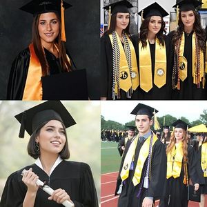 Uniforme Scolastica 2026 All'ingrosso - Toga, Cappello e Stola Opachi per Laurea, Tutti i Colori - Product Image 6