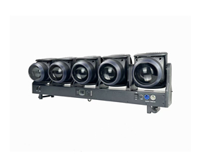 Barre d'éclairage de scène mobile RGBW 4-en-1 TB5 5x120W avec effets faisceau, wash et stroboscope rotatifs, et source lumineuse LED TB5 - Product Image 1