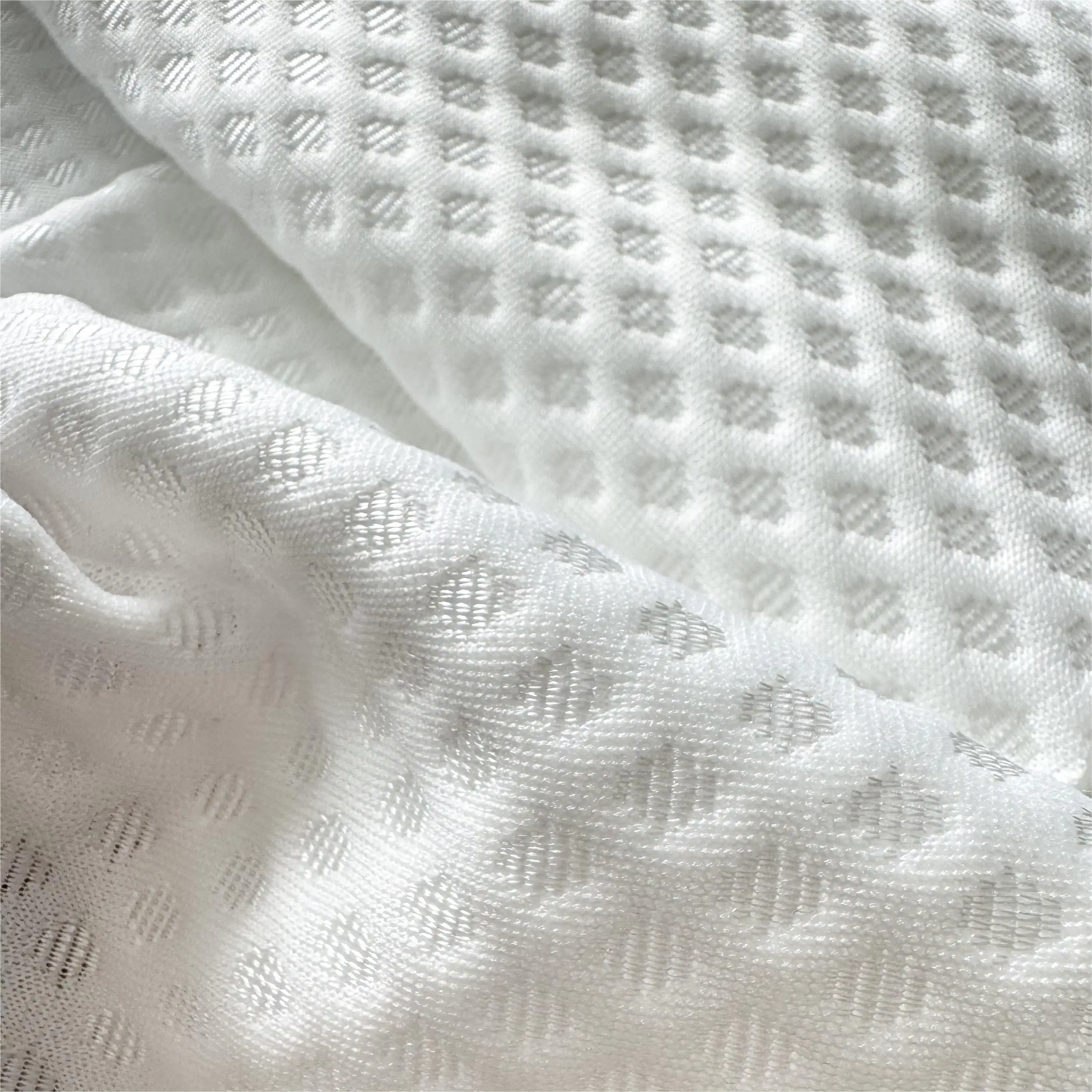 Yatak yatak sınır ve yastık için tekstil fabrikası % jakarlı örgü polyester kumaş