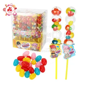 Halal Gourd String Jelly Bean Soft Candy Toy Stick