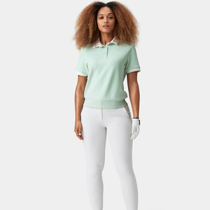 Muta personalizzata <span class=keywords><strong>Tech</strong></span> rilassata Outdoor abbigliamento attivo Fitness traspirante veloce asciutto Golf Polo magliette per le donne - Product Image 6