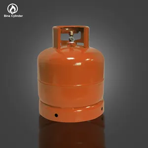 Bina Supply Refillable Empty Cooking Lpg Gas Bottle 7kg Gas Cylinder