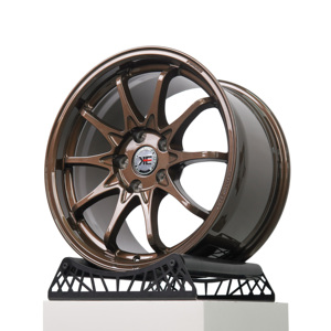 Jante forgée sur mesure Monoblock ZE40 SM-10RS Bronze style JDM en alliage d'aluminium 6061 T6 pour voiture de course haute performance Nissan Toyota - Product Image 1