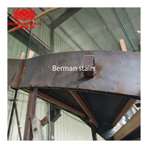 Escalier incurvé d'art avancé jumelé à des balustrades en <span class=keywords><strong>fer</strong></span> forgé à la main Marches en bois en acier inoxydable adaptées à la décoration de villa - Product Image 5
