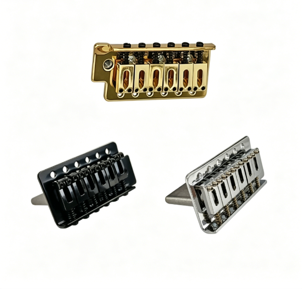 Electric Guitar 6-string ST Single Folk Bridge Tremolo System Metal String Board Accessory